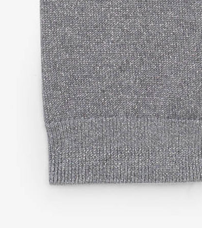 Baby Silver Glitter Cable Knit Leggings