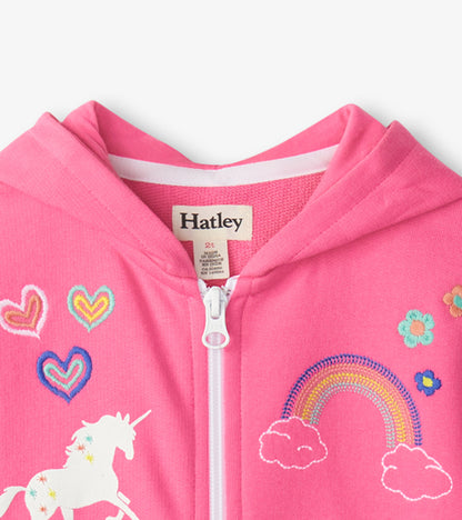 Baby & Toddler Girls Pink Love Everywhere Hoodie