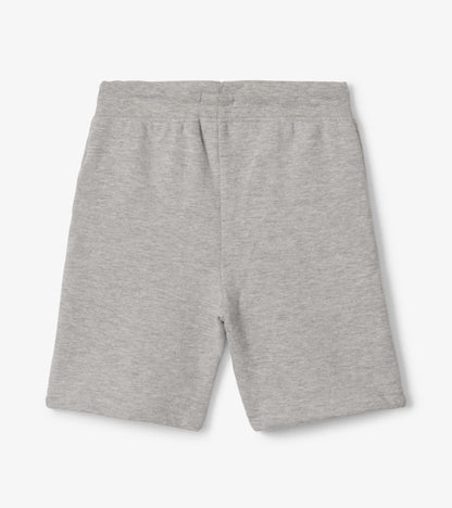 Boys Athletic Grey Terry Shorts