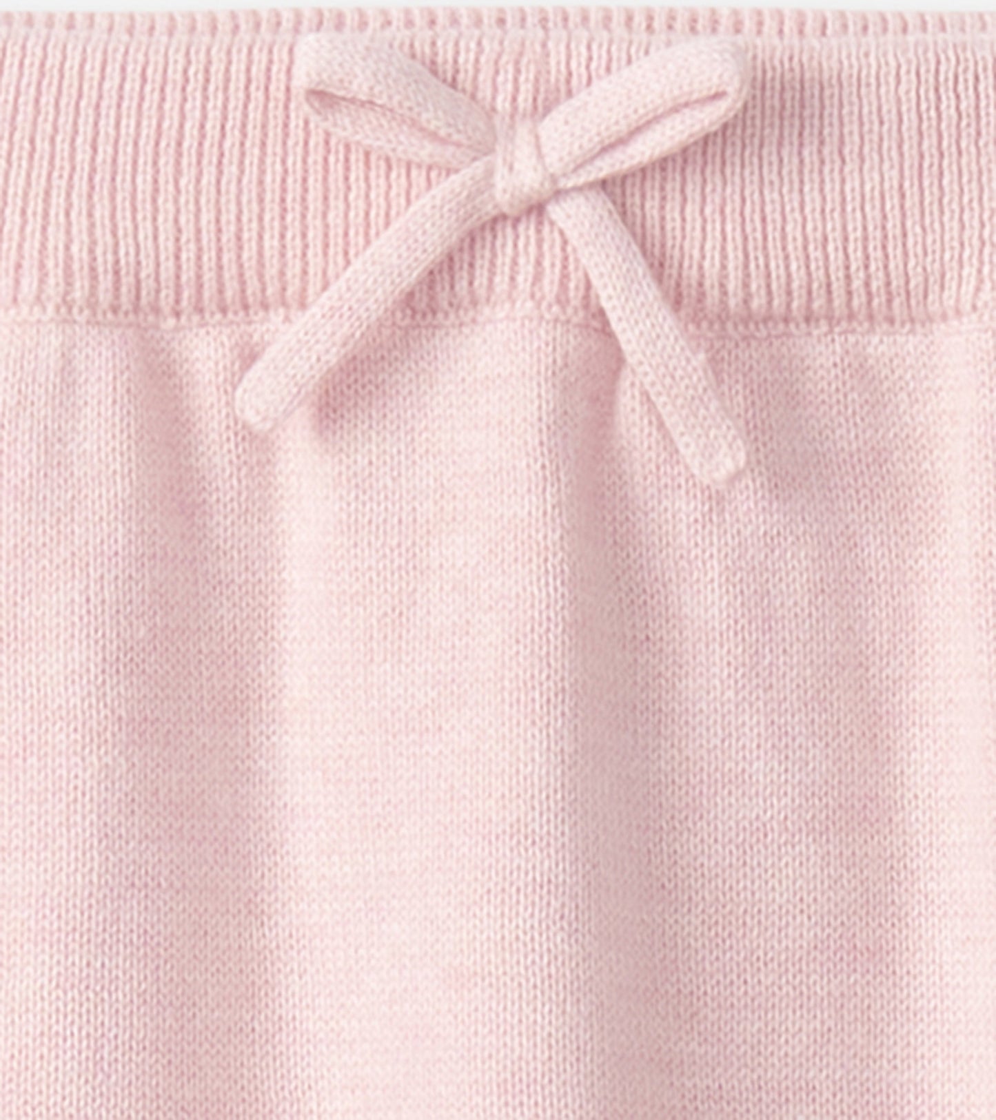 Baby Rose Melange Pull On Sweater Pants