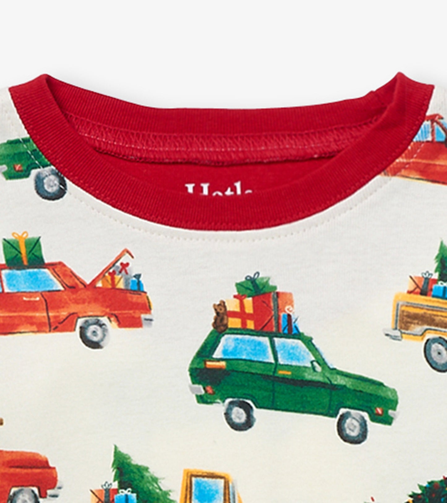 Christmas Cars Kids Organic Cotton Pajama Set