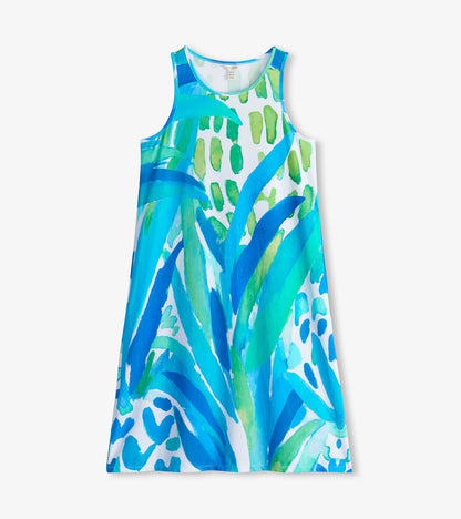 Women's Painted Pineapple Summer Dress