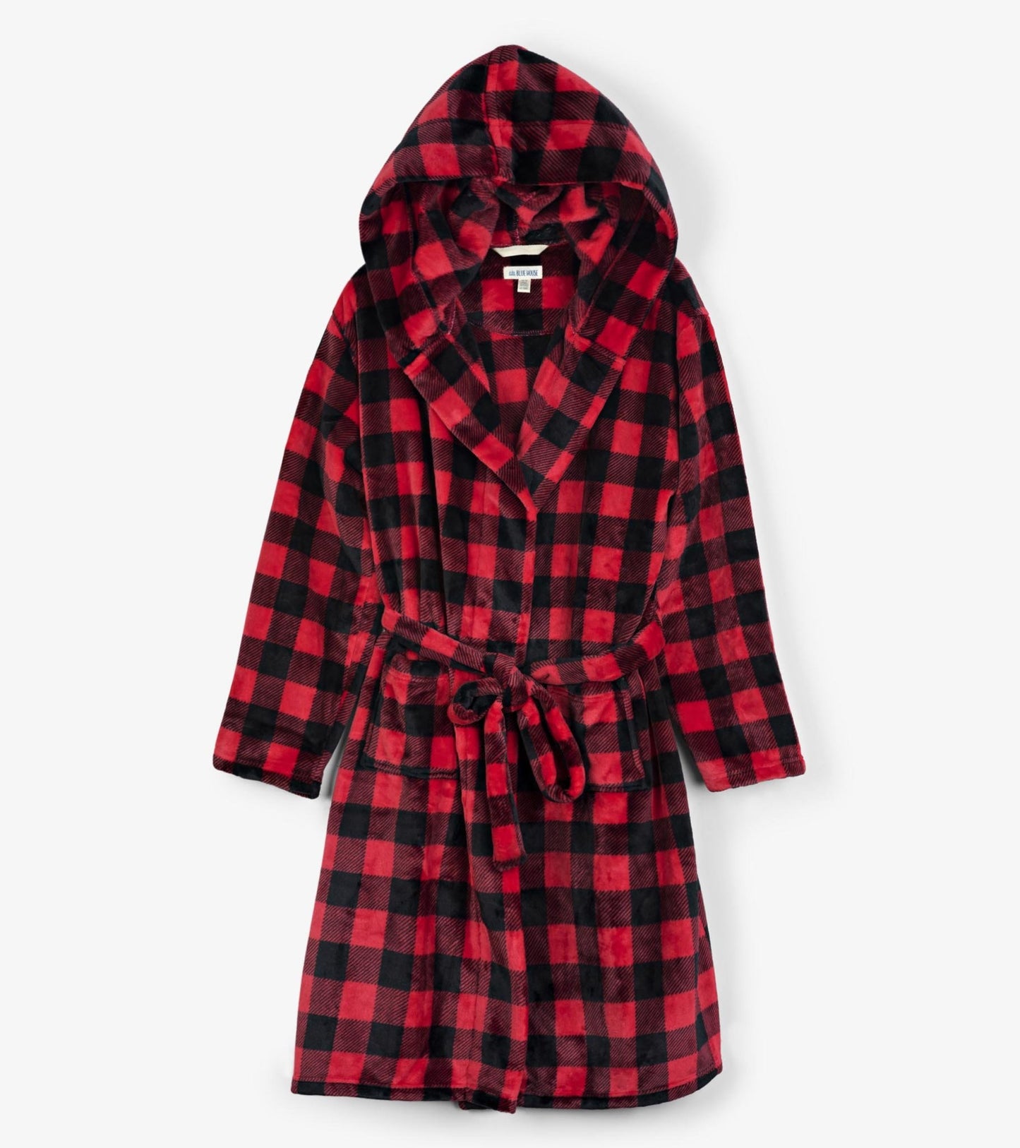 Buffalo Plaid Adult Fleece Robe