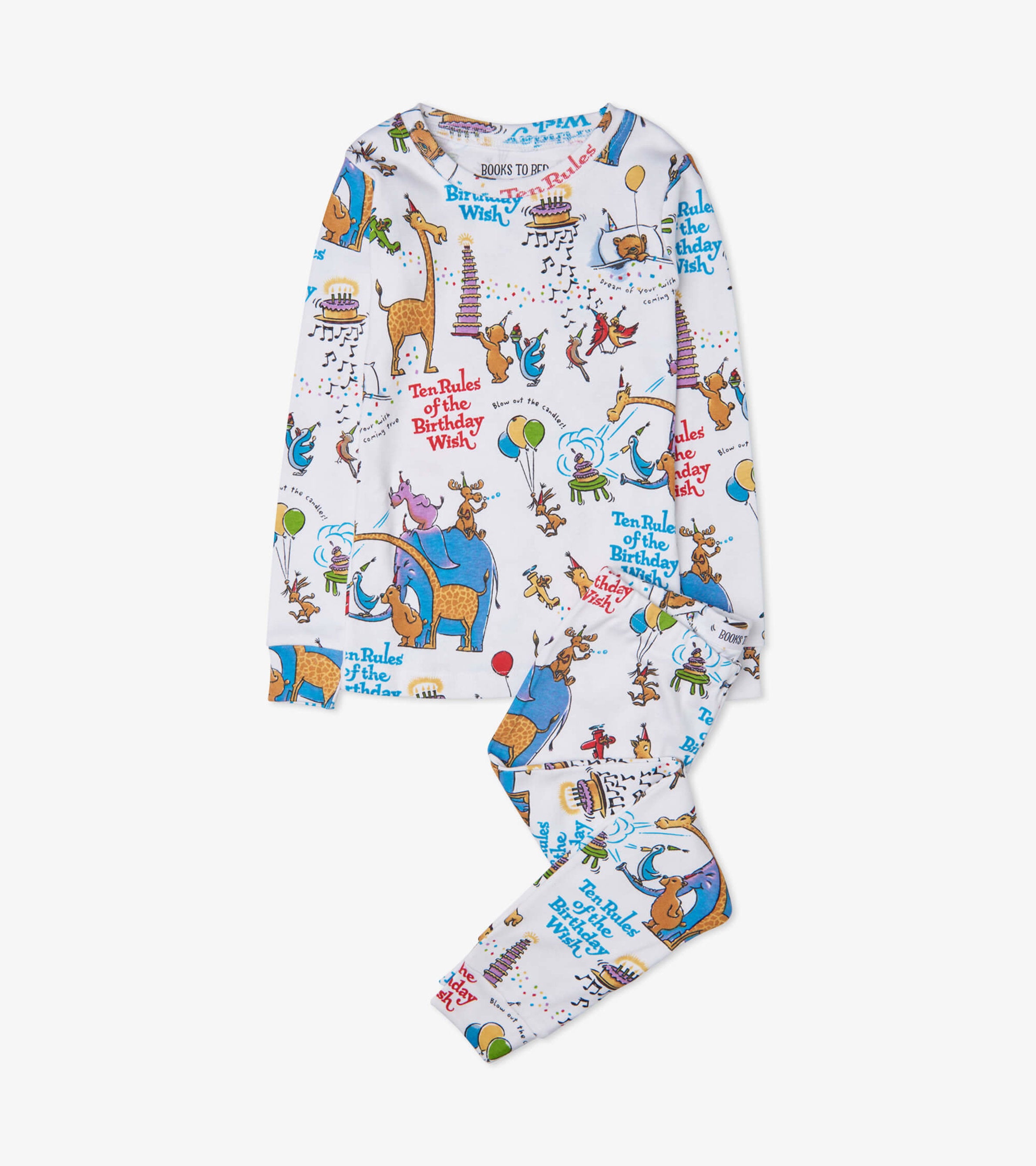 Ten Rules of the Birthday Wish Pajama Set