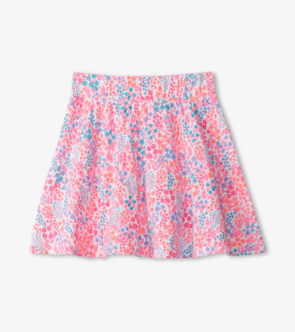 Girls Ditsy Floral Floaty Skort