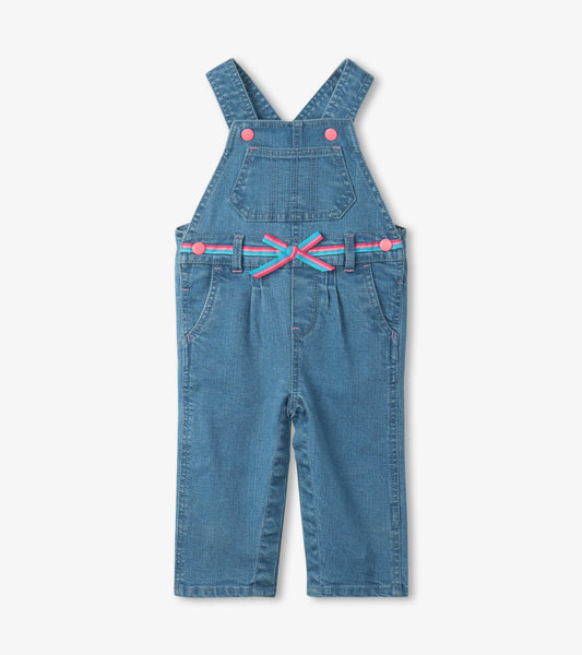 Baby Spring Blue Denim Overalls