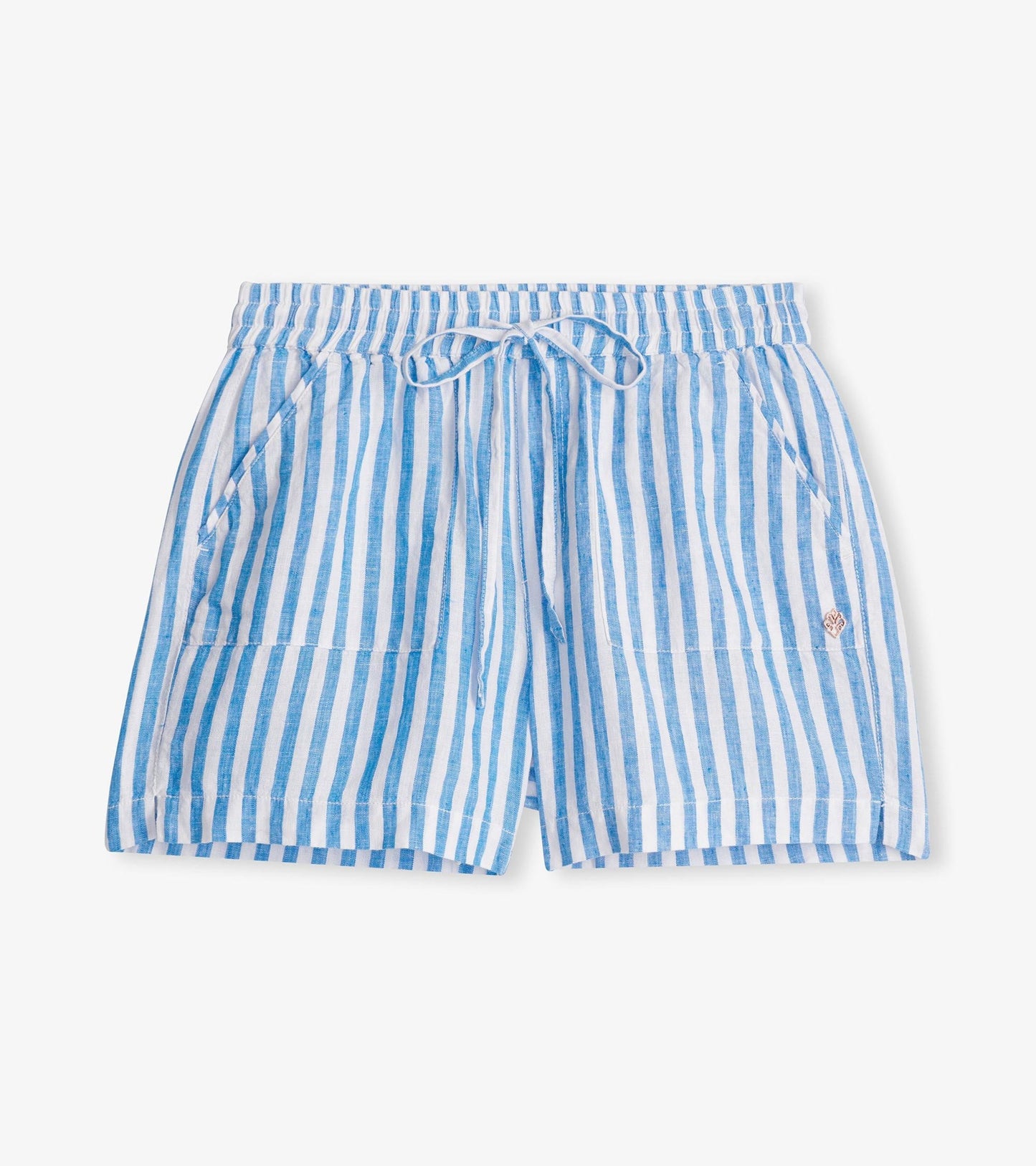 Everywhere Shorts - French Blue Stripes