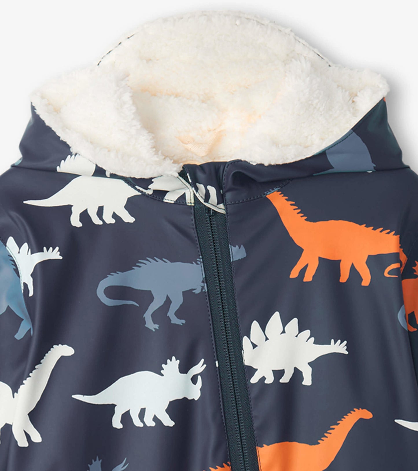 Dinosaur Silhouettes Colour Changing Baby Rain Suit