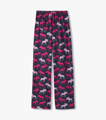 Raspberry Moose Women's Jersey Pajama Pants