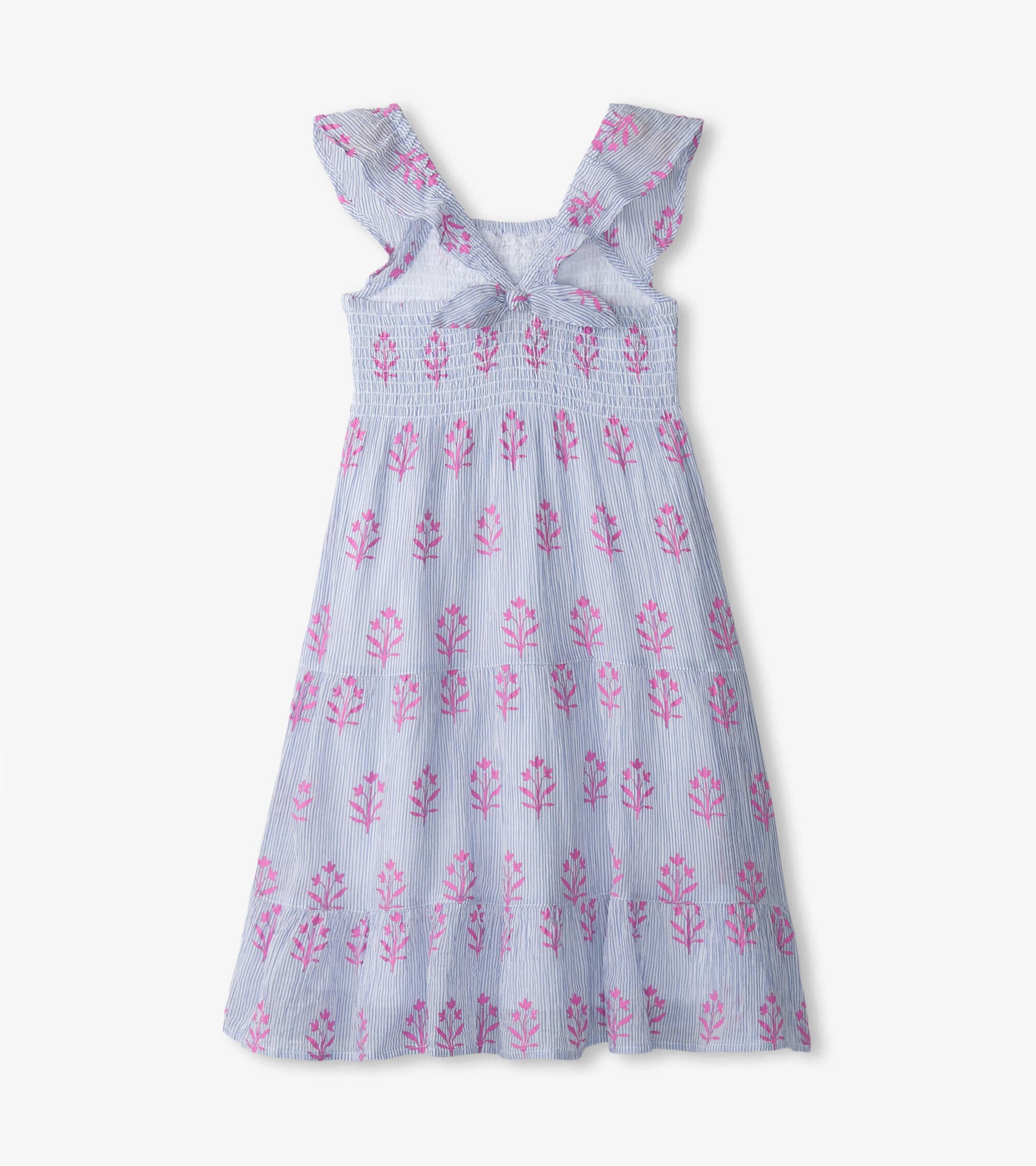 Girls Wildflower Smocked Dress