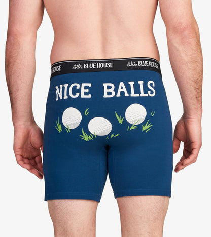 Nice Golf Balls Men's Boxer Briefs