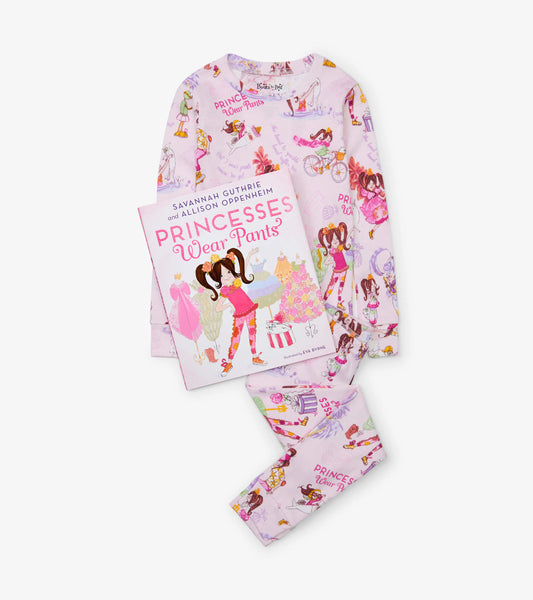 Princesses Wear Pants Book and Pajama Set