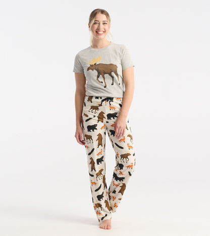 Wildlife Women's Jersey Pajama Pants