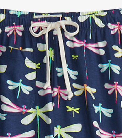 Dragonflies Women's Jersey Pajama Pants