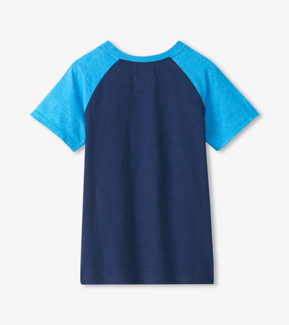 Boys Sharks Raglan T-Shirt