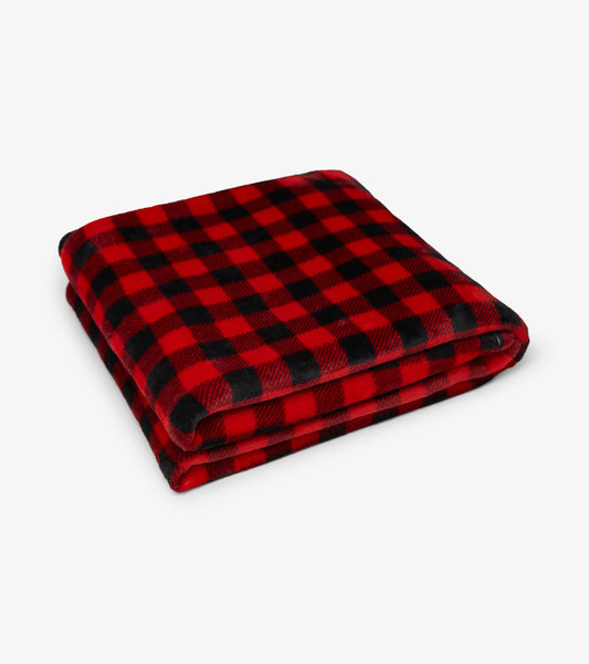 Buffalo Plaid Fleece Blanket