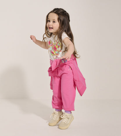 Baby & Toddler Girls Pink Love Everywhere Pants