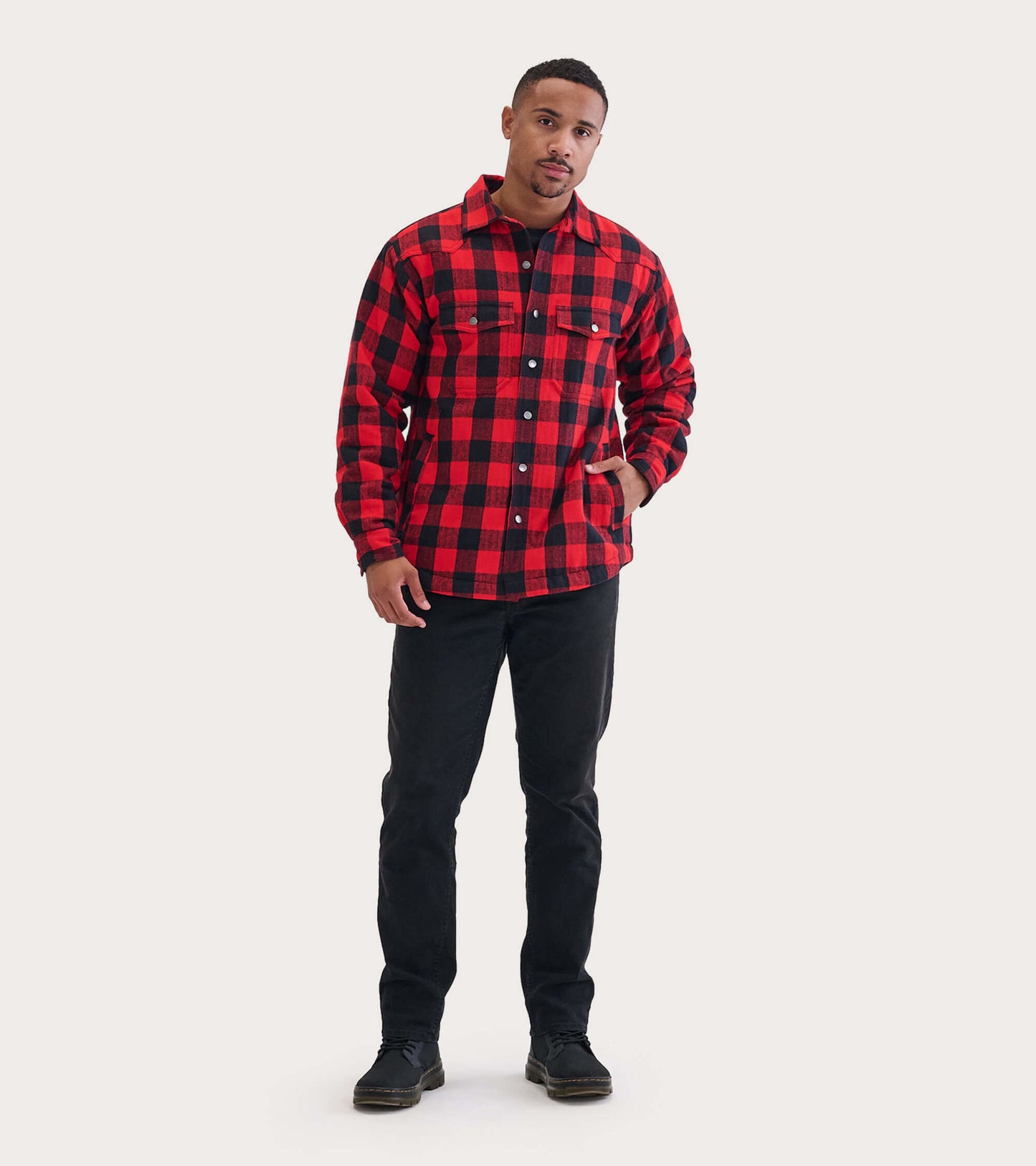 Buffalo Plaid Heritage Men's Quilted Jacket