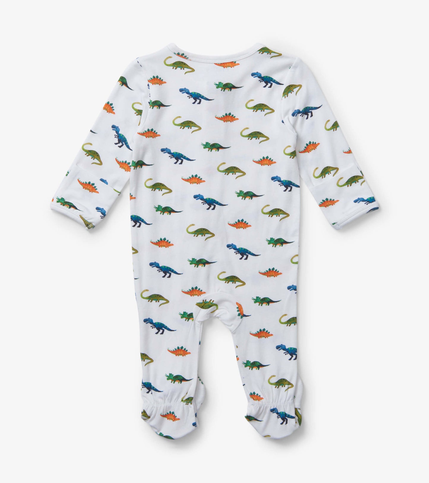 Painted Dinos Baby Footed Sleeper