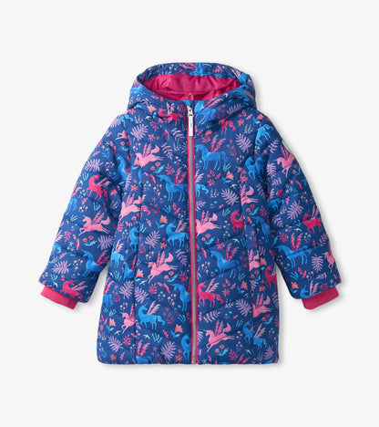 Unicorn Kids Puffer Jacket