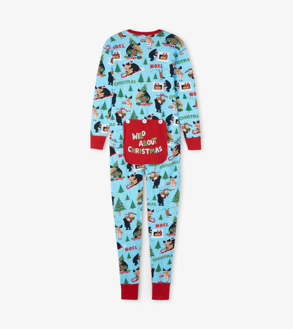 Wild About Christmas Adult Union Suit