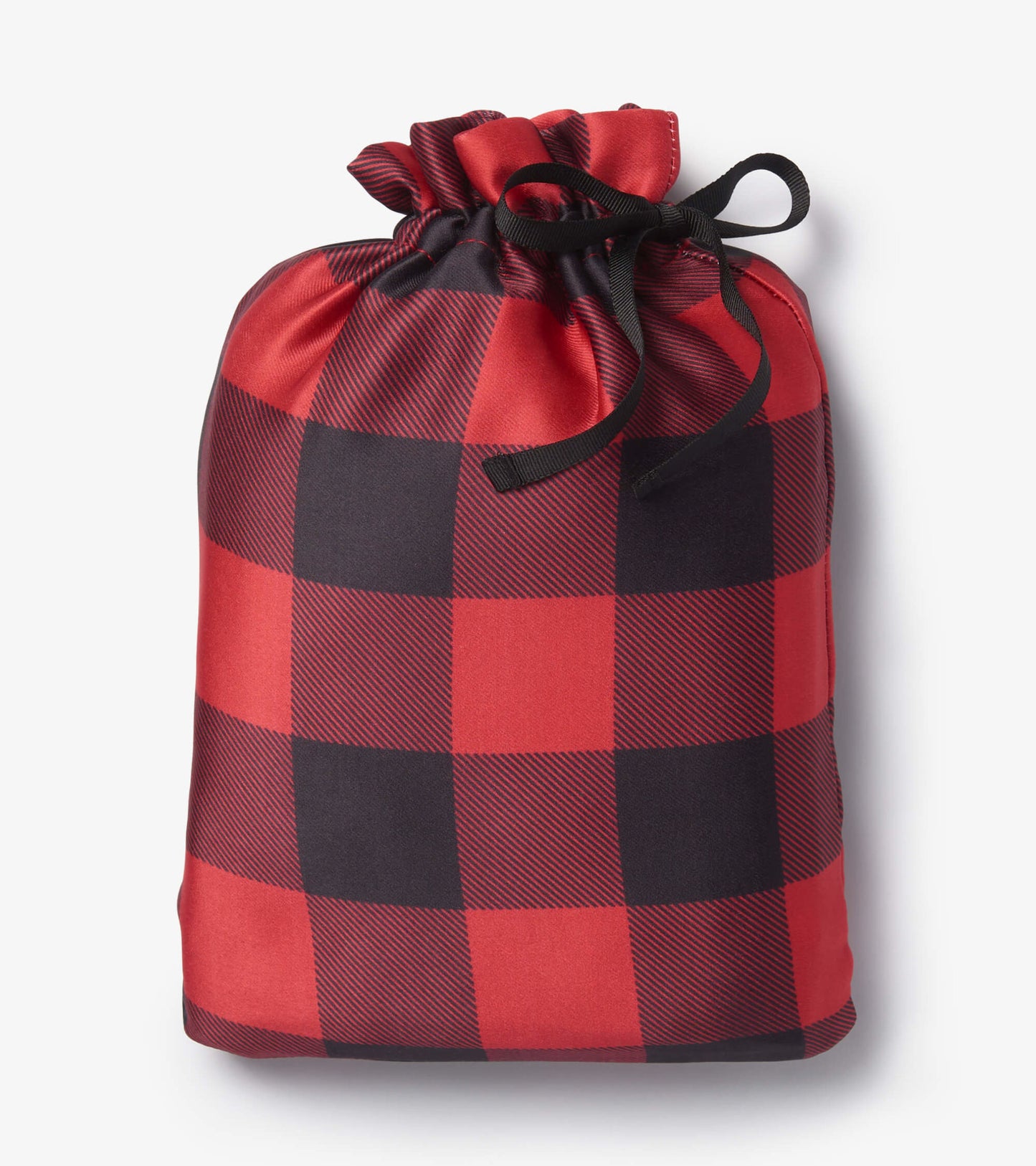 Buffalo Plaid Reusable Gift Bag Set