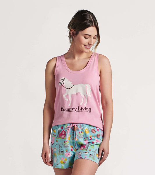 Country Living Women's Pajama Tank