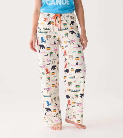 On The Lake Women's Jersey Pajama Pants