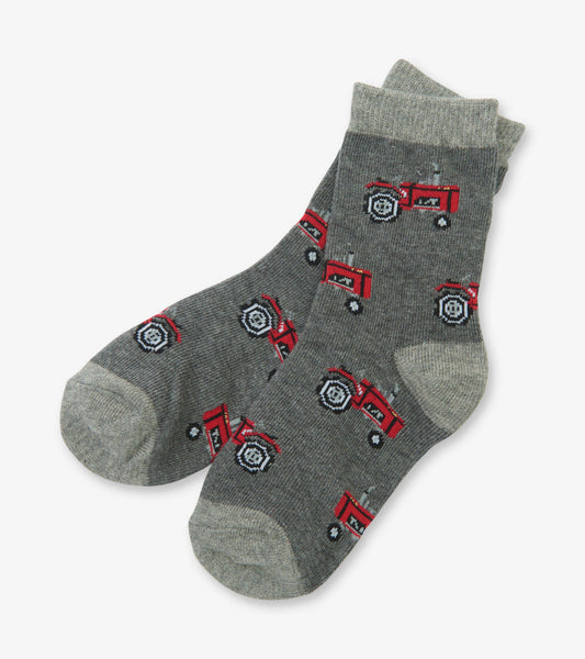 Farm Tractors Kids Crew Socks