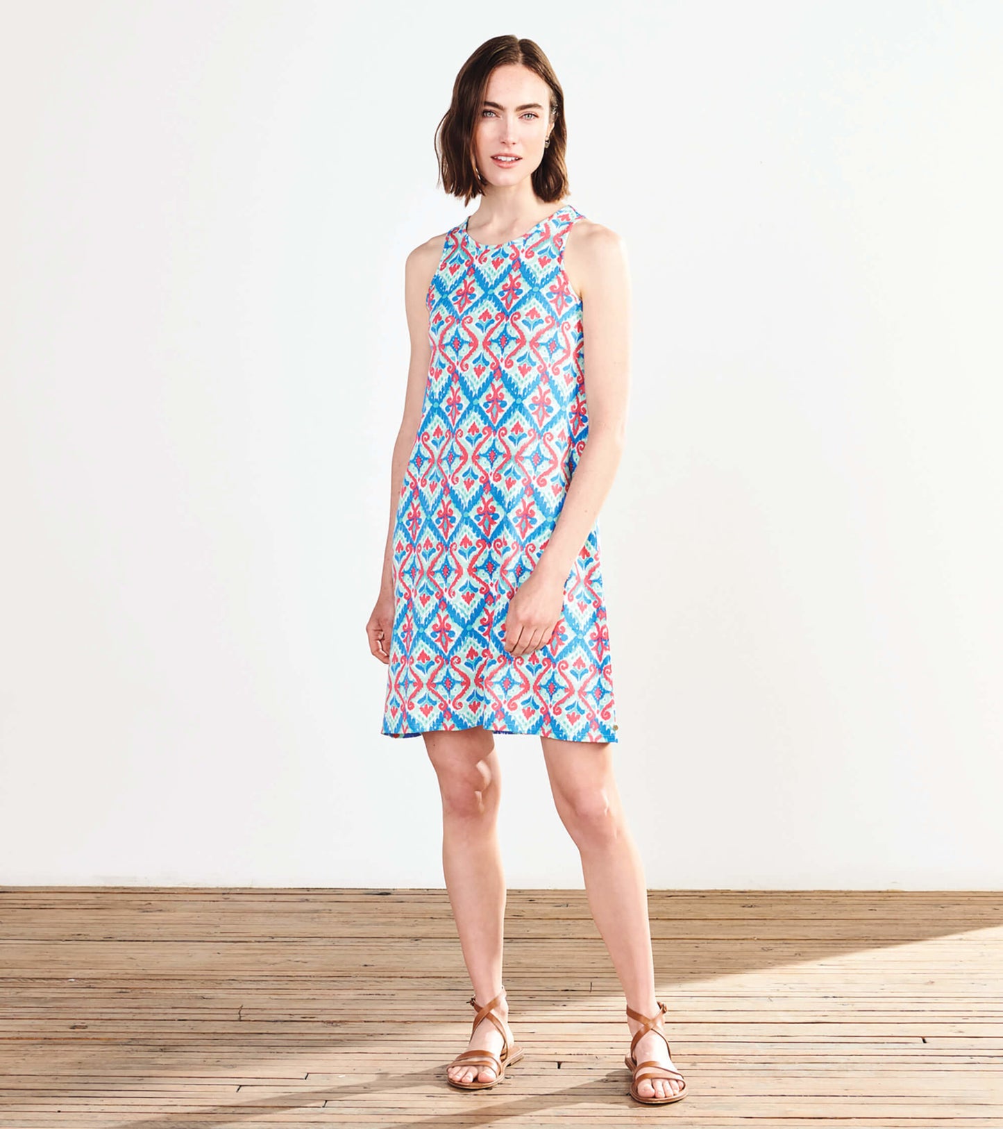 Bella Dress - Sunset Ikat