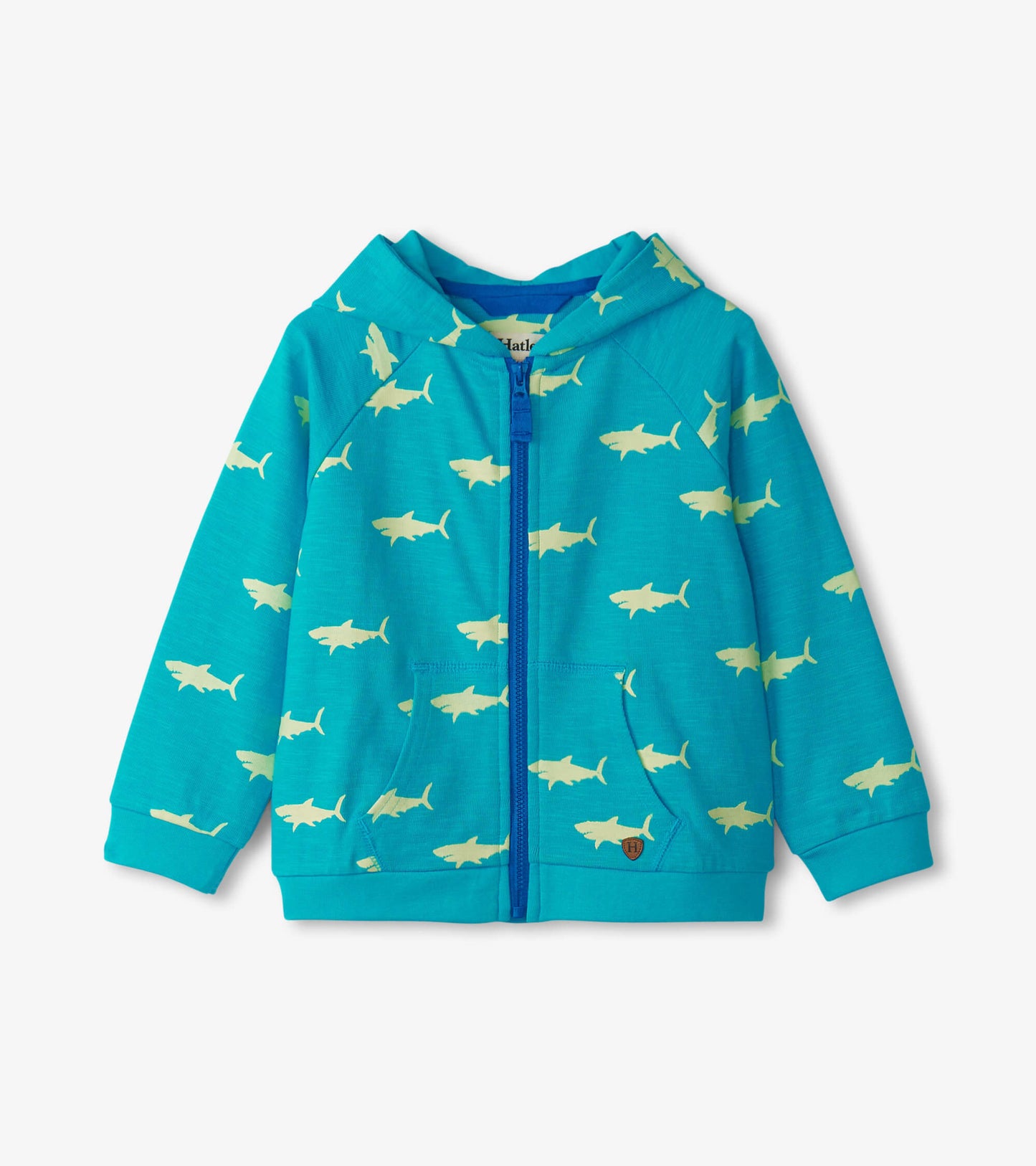 Baby & Toddler Boys Shark Silhouette Glow Zip-Up Hoodie