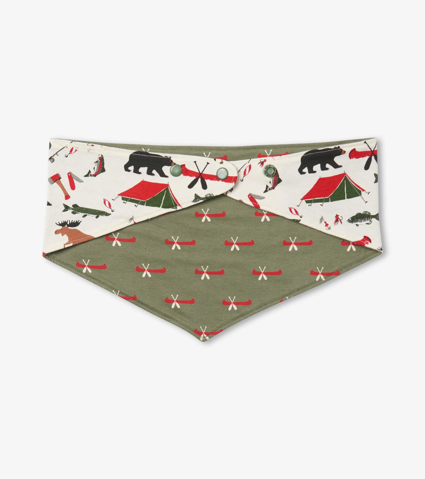 Happy Camper Reversible Dog Bandana