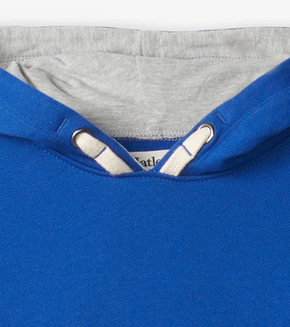 Boys Blue Pullover Terry Sweatshirt