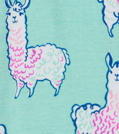 Adorable Alpacas Organic Cotton Baby Sleeper