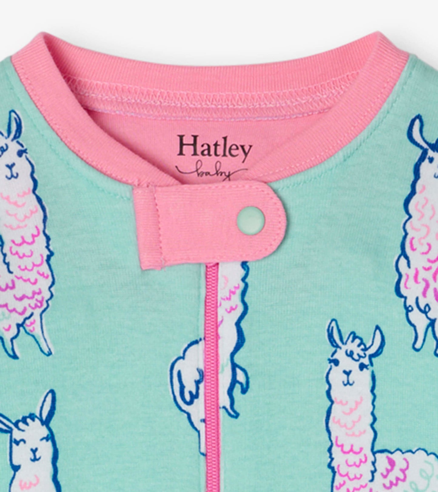 Adorable Alpacas Organic Cotton Baby Sleeper