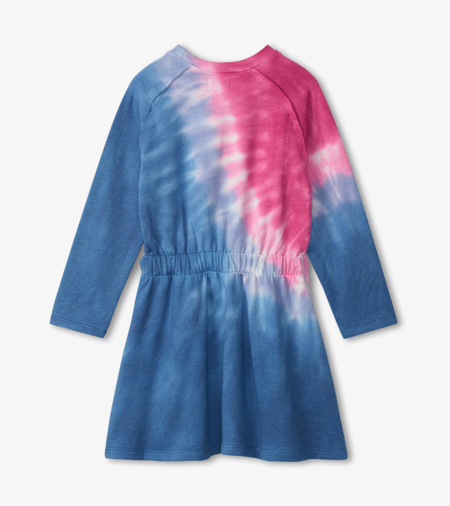 Tie Dye Burst Cinched Waist Dress