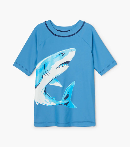 Deep Sea Shark Short Sleeve Rashguard