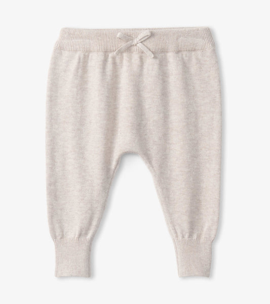 Baby Oatmeal Pull On Sweater Pants