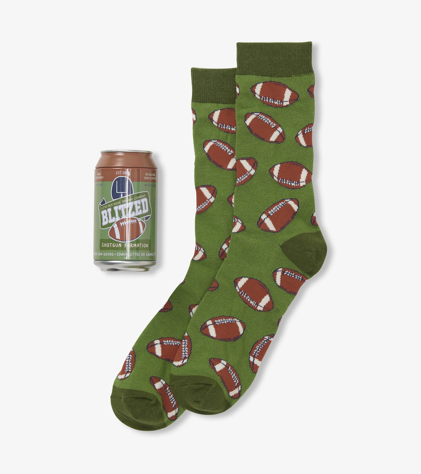 Blitzed Beer Can Socks