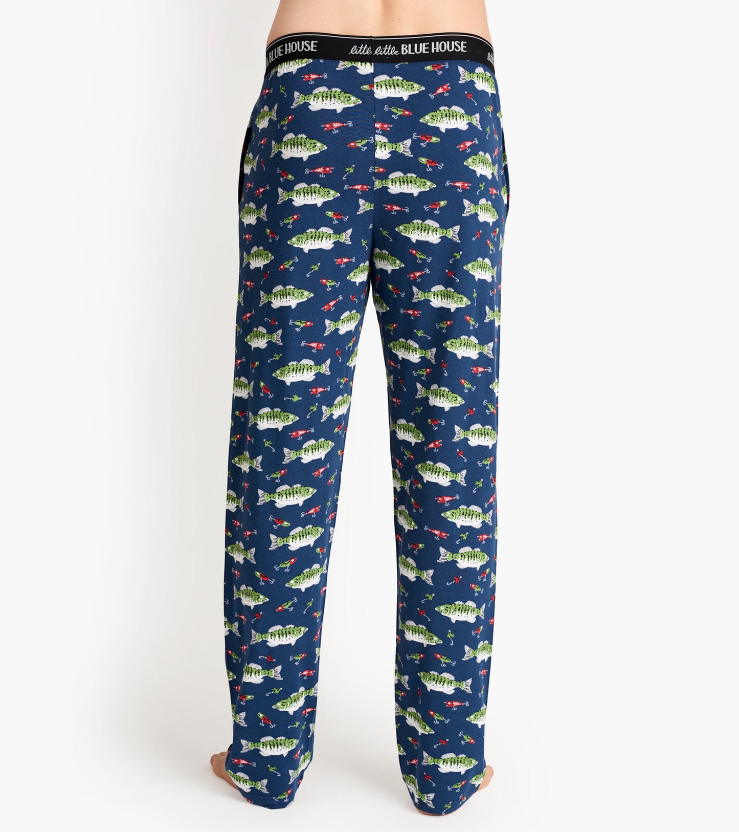 Gone Fishing Men's Jersey Pajama Pants