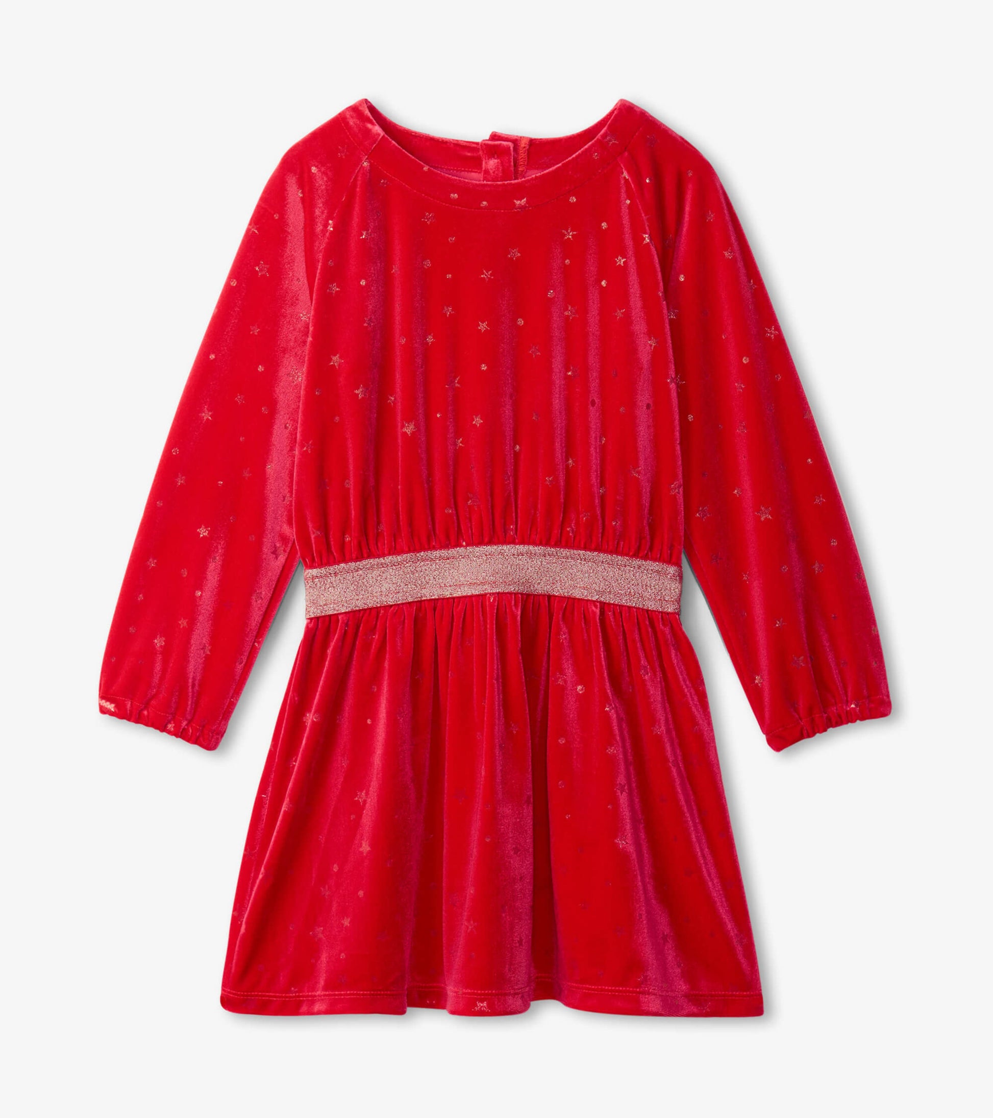 Hatley Holiday Stars Crushed Velour Dress Hatley Holiday Stars Crushed Velour Dress