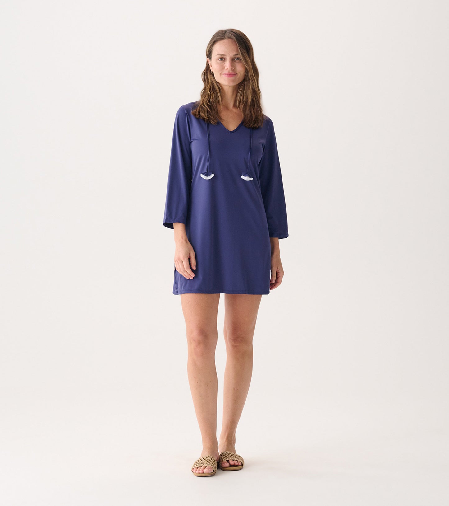 Women's Patriot Blue Seaside Beach Dress