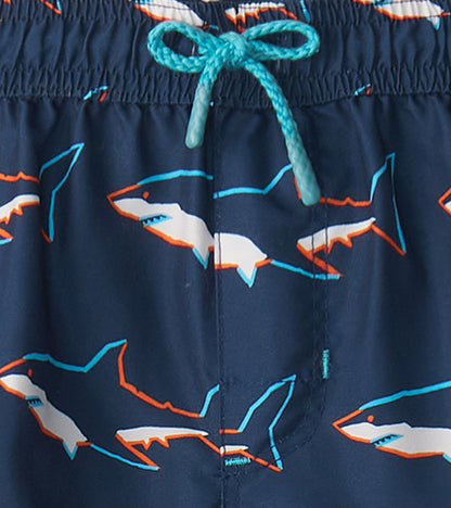 Boys Swimming Sharks Board Shorts