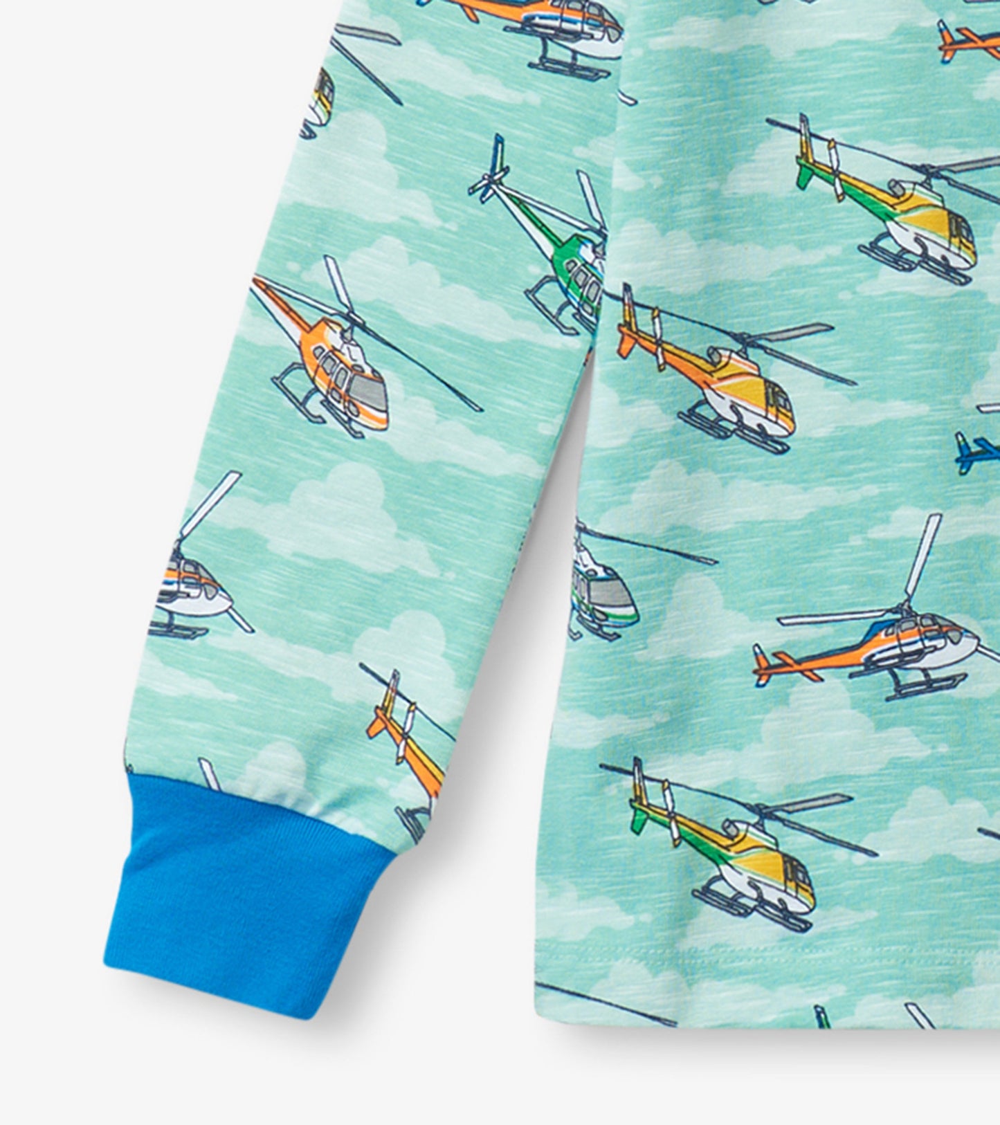 Boys Helicopters Pajama Set