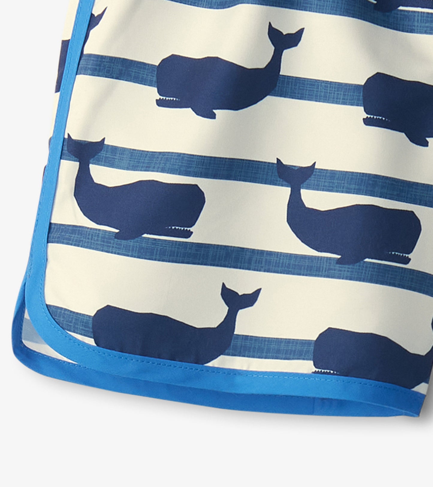 Boys Nautical Whale Swim Shorts