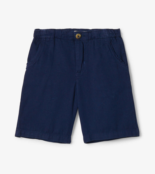 Boys Navy Twill Twill Shorts