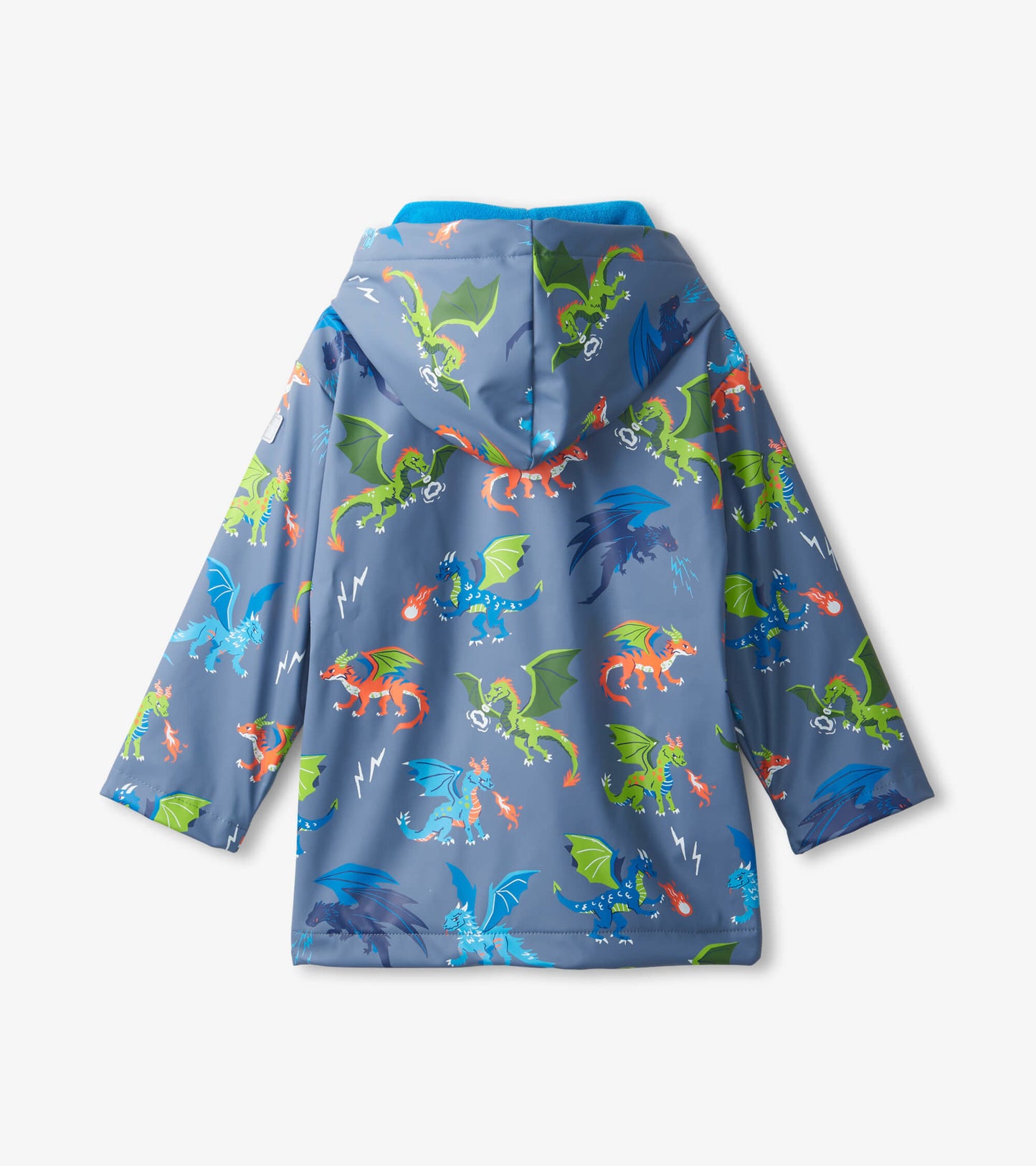 Boys Dragon Realm Button-Up Rain Jacket