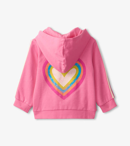 Rainbow Heart Hoodie