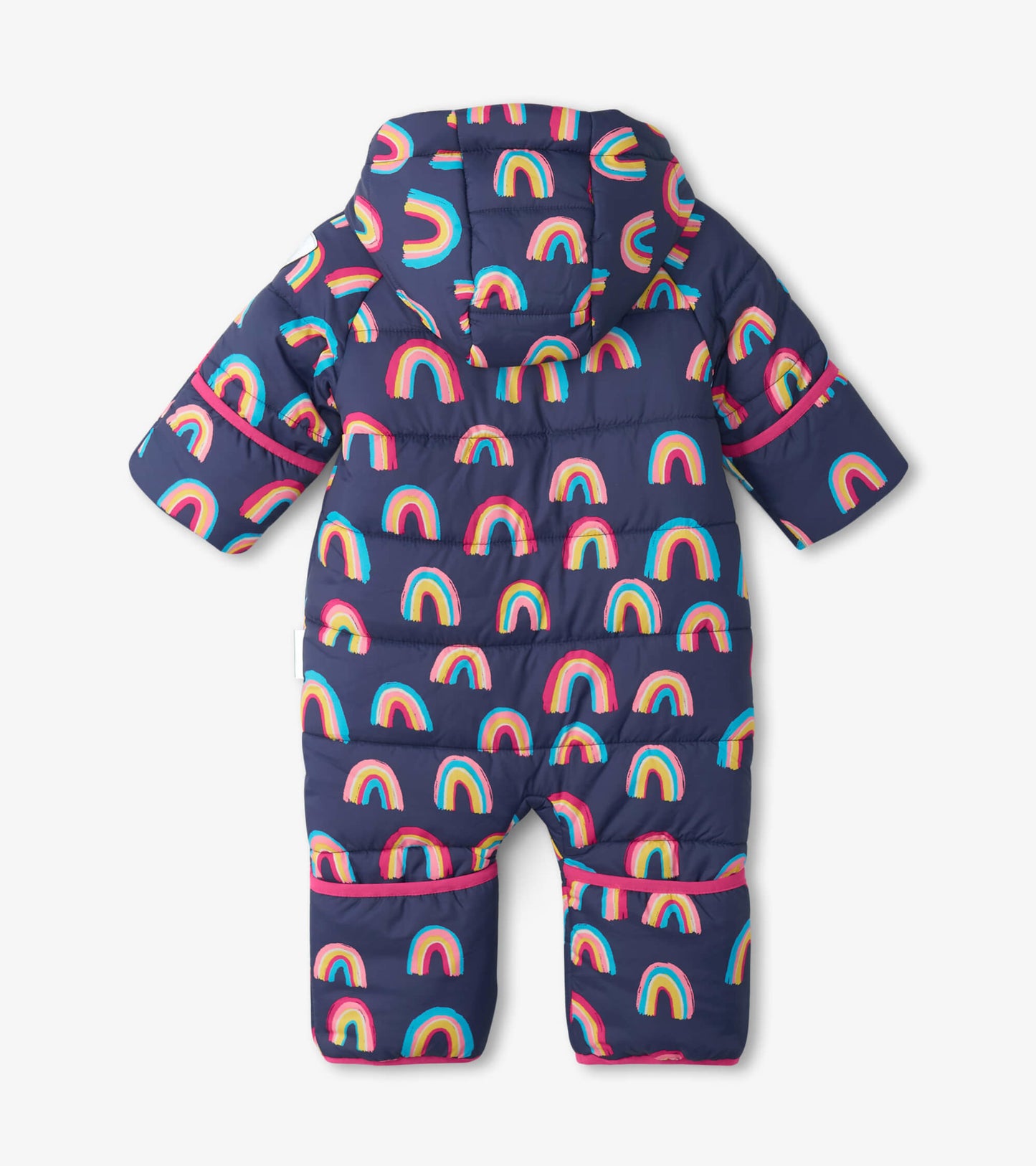 Vibrant Rainbows Baby Snowsuit