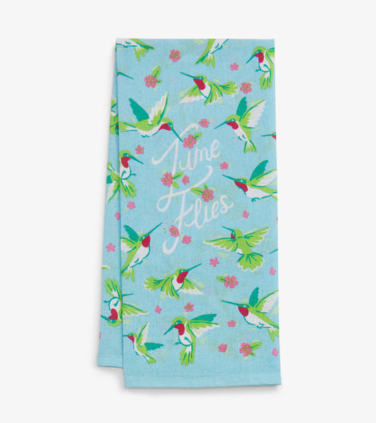 Hummingbirds Tea Towel